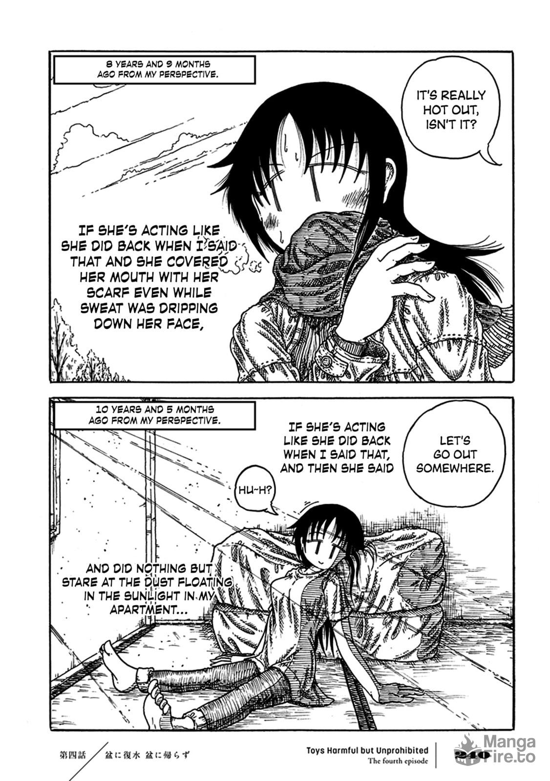 To the Tray, Spilt Water. To the Tray, Not Returning. (Water in the Past) page 20
