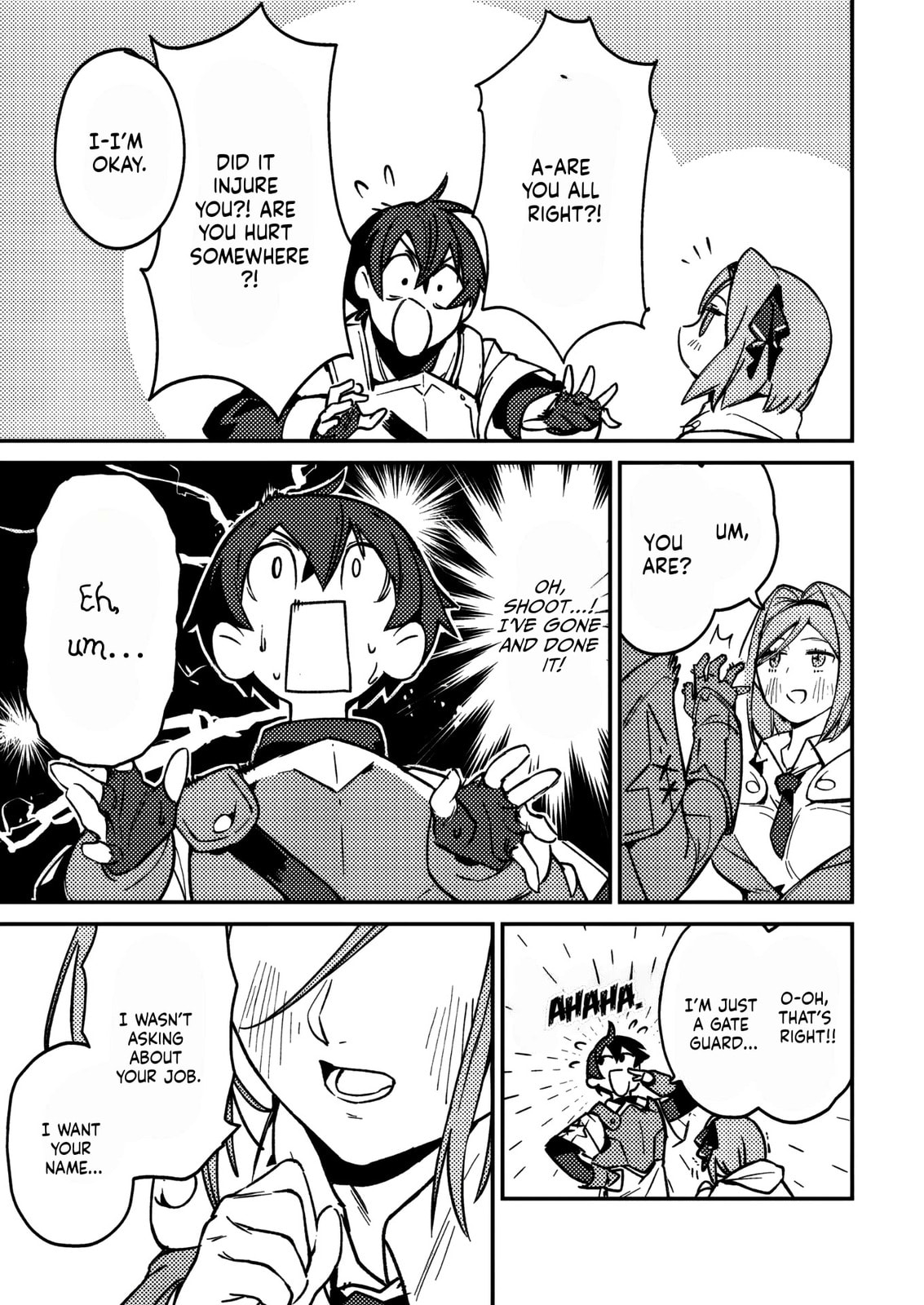 Game Chishiki de Saikyou ni Natta Mob Heishi wa, Shin no Jitsuryoku wo Kakushitai – Chapter 1 page 31