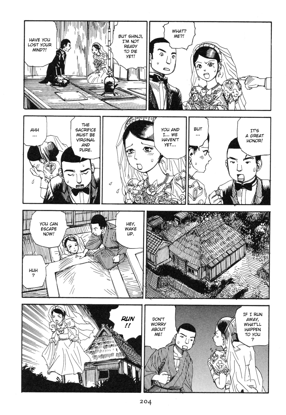 The Flying Bride page 1