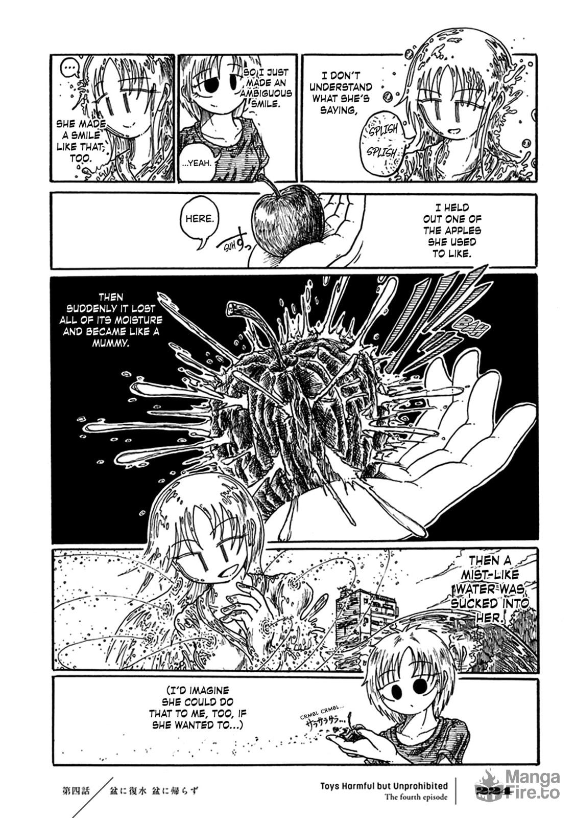 To the Tray, Spilt Water. To the Tray, Not Returning. (Water in the Past) page 4