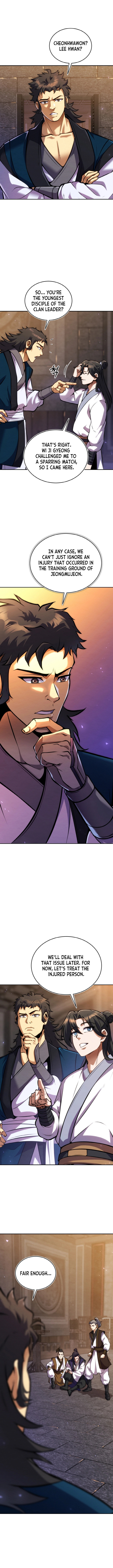 The Youngest Disciple of the Martial Arts Leader – Chapter 11 page 1