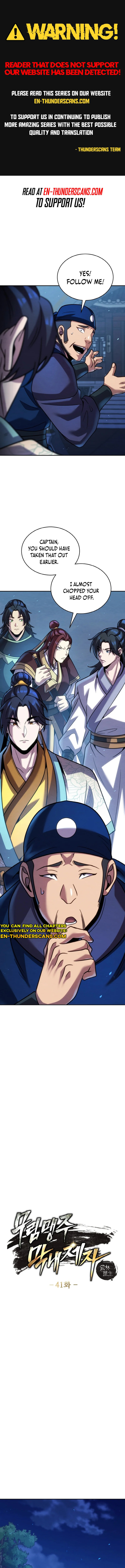 The Youngest Disciple of the Martial Arts Leader – Chapter 41 page 0