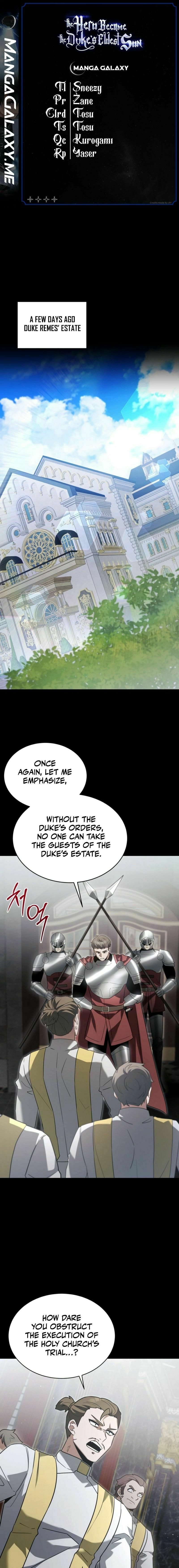 The Hero Becomes Duke's Eldest Son – Chapter 26 page 0