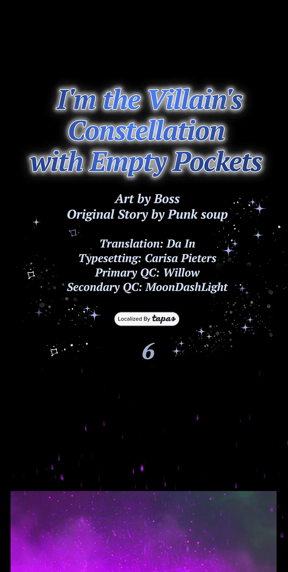 I'm the Villain's Constellation With Empty Pockets – Chapter 6 page 6