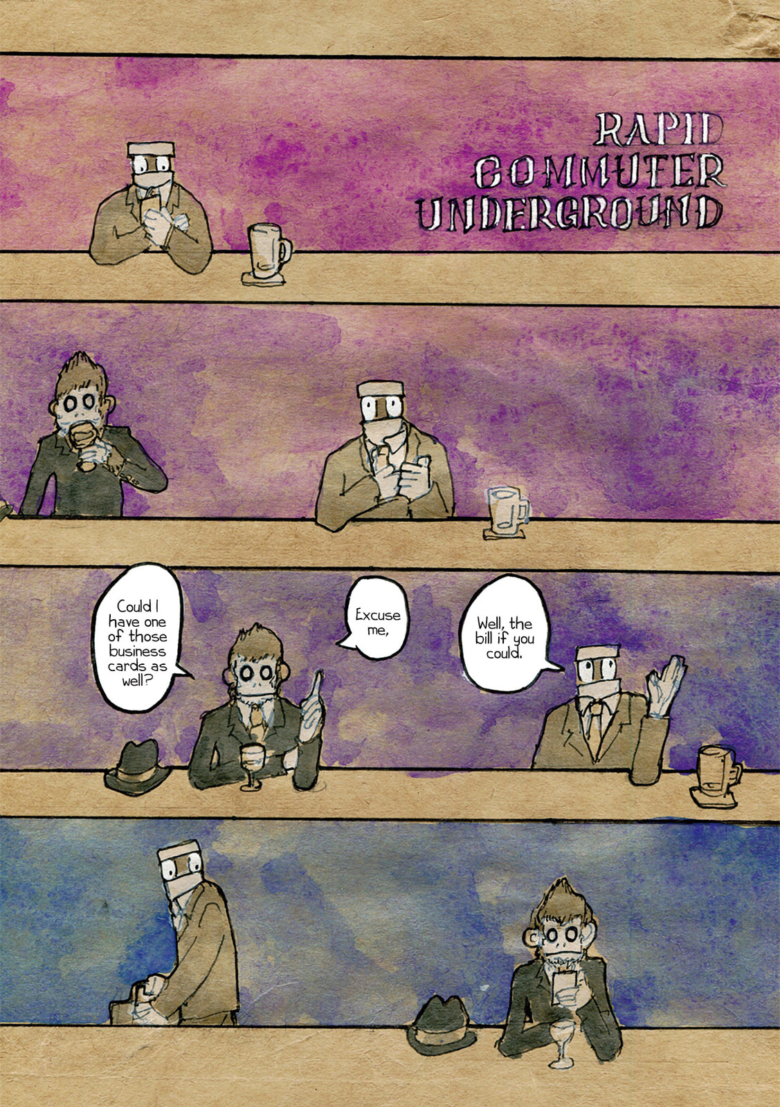 RAPID COMMUTER UNDERGROUND – Chapter 12 page 0