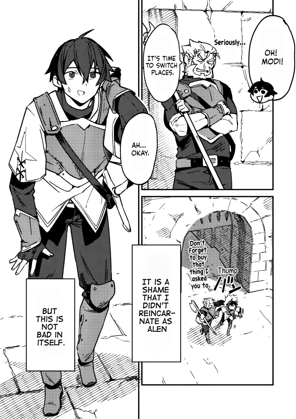 Game Chishiki de Saikyou ni Natta Mob Heishi wa, Shin no Jitsuryoku wo Kakushitai – Chapter 1 page 6