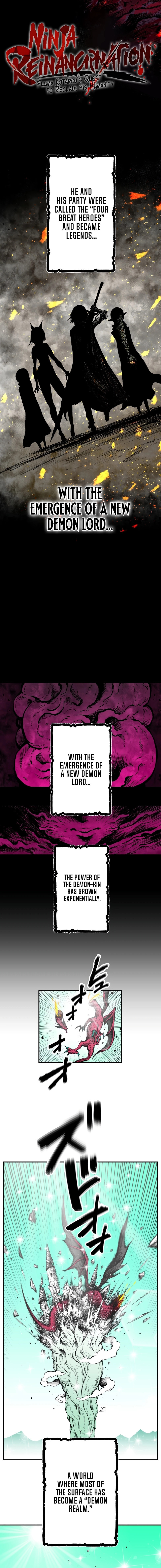 Ninja Reincarnation: Fuuma Kotarou’s Quest to Reclaim His Humanity – Chapter 2 page 3