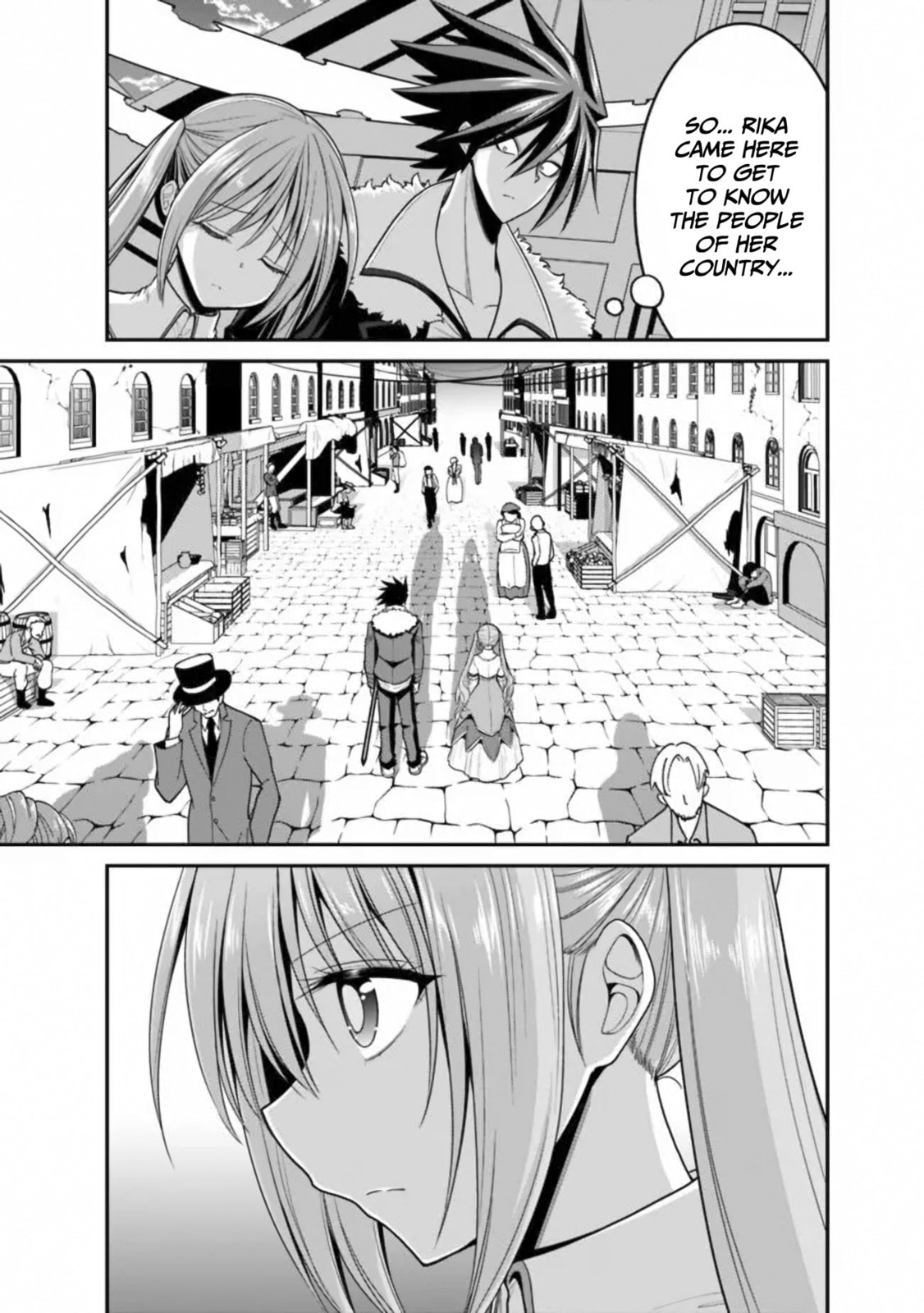 An unsmiling princess travels the world with the 5th baron! page 28