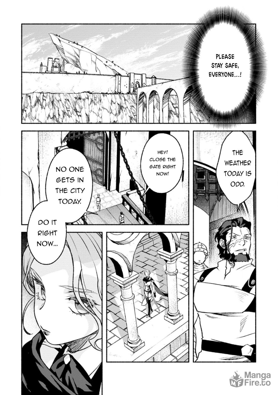 Sono Monban, Saikyou Nitsuki: Tsuihou Sareta Bougyo Ryoku 9999 no Senshi, Outo no Monban Toshite Musou Suru – Chapter 29 page 29
