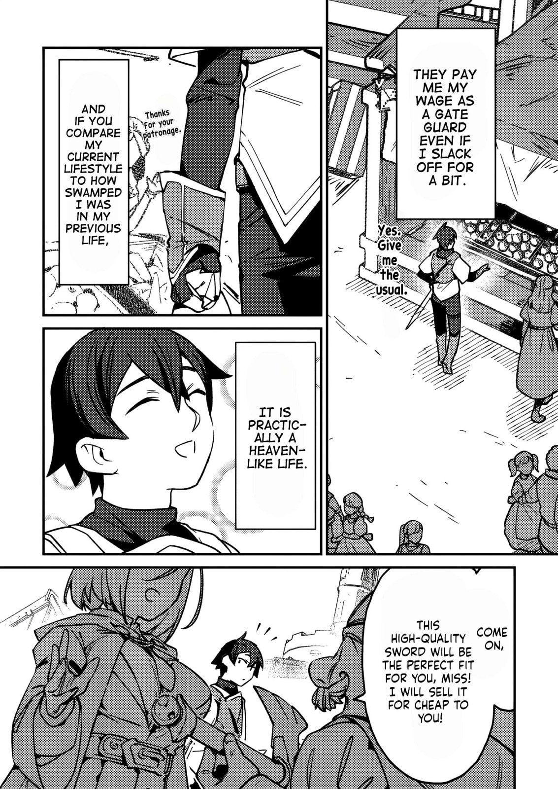 Game Chishiki de Saikyou ni Natta Mob Heishi wa, Shin no Jitsuryoku wo Kakushitai – Chapter 1 page 7