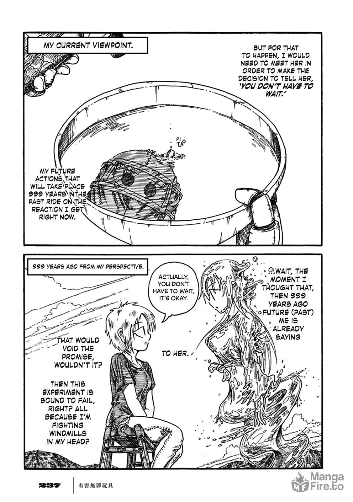 To the Tray, Spilt Water. To the Tray, Not Returning. (Water in the Past) page 17