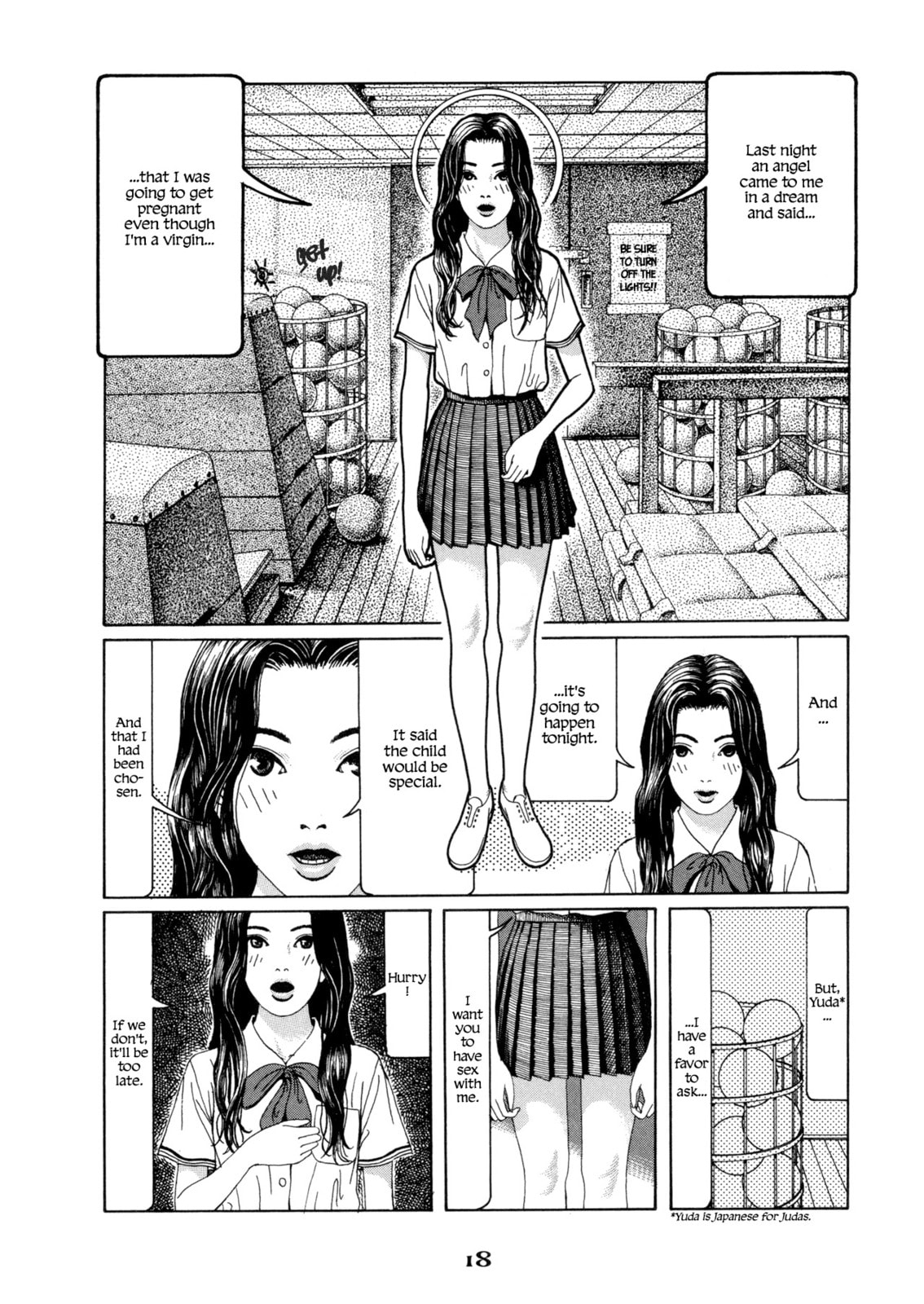Angelic Fellatio page 1