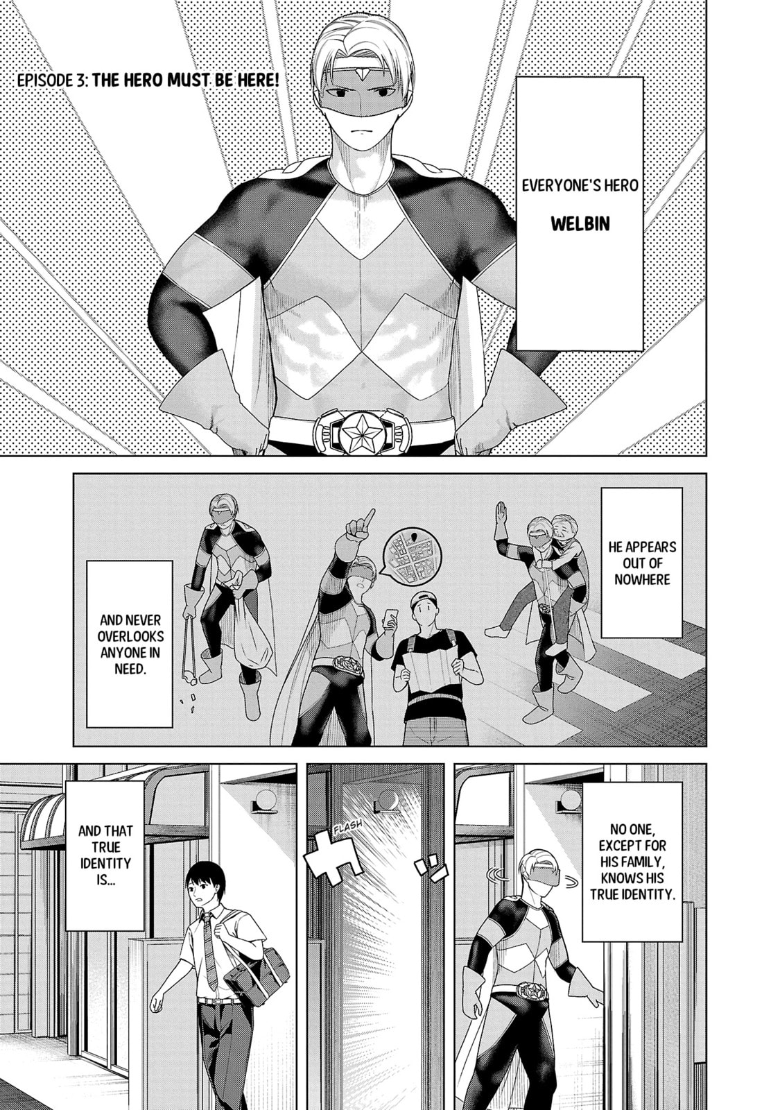 The Hero Must Be Here! page 0