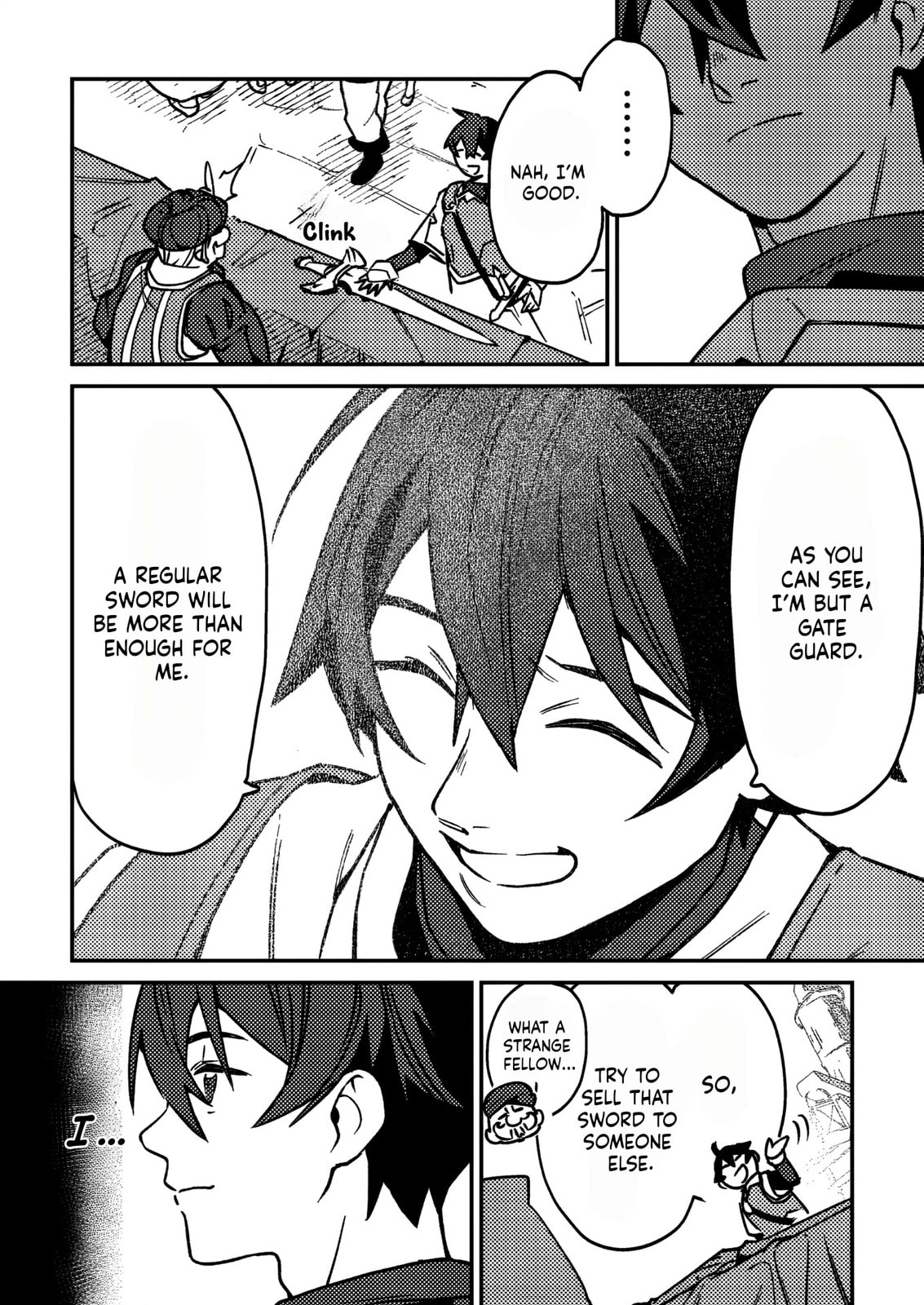 Game Chishiki de Saikyou ni Natta Mob Heishi wa, Shin no Jitsuryoku wo Kakushitai – Chapter 1 page 12