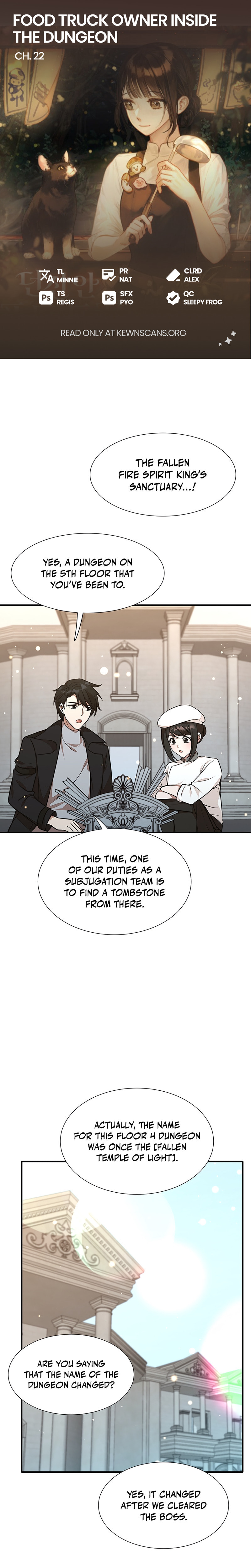 Food Truck Owner inside the Dungeon – Chapter 22 page 0