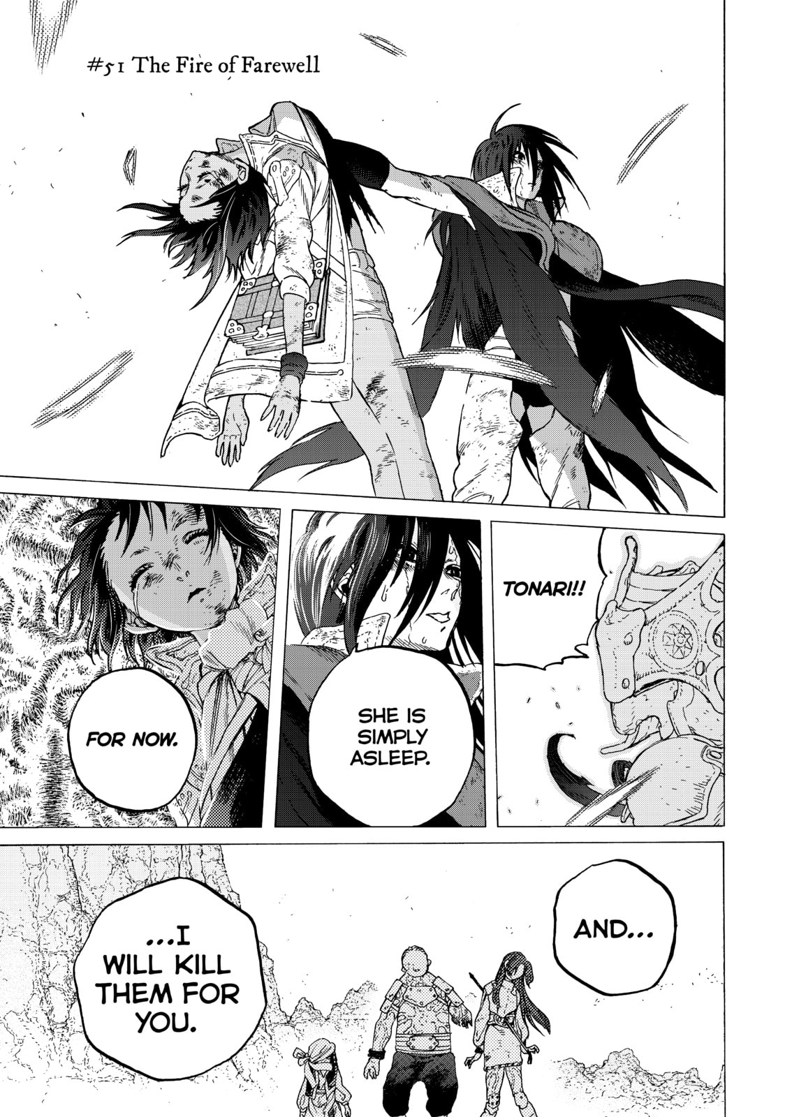 The Fire of Farewell page 0